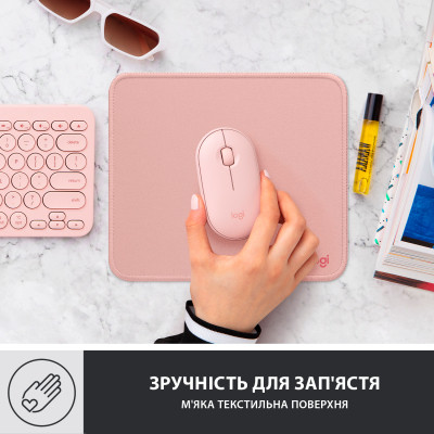 Коврик для мышки Logitech Mouse Pad Studio Series Darker Rose (956-000050) Винница - изображение 6