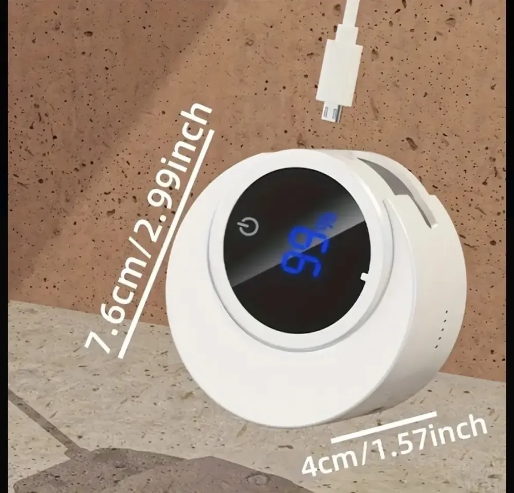 Автоматический настенный держатель-стерилизатор для зубных щеток с УФ-дезинфекцией, стерилизатор с дисплеем Коломия - фото 6