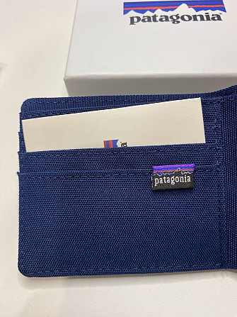Кошелек Patagonia 11x9 серый (в коробке) черный (без коробки) Синий Запорожье - изображение 5