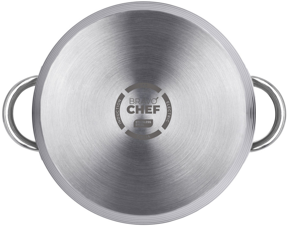 Кастрюля Bravo Chef 18 см (2.6 л) с крышкой (6720868) Киев - изображение 2