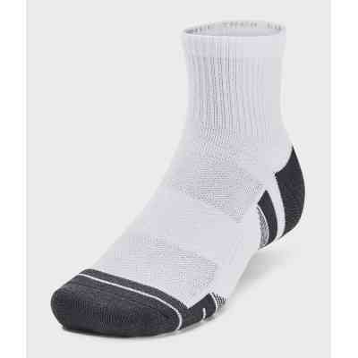 Носки Under Armour 1379510-100 Performance Tech 3 пари Qtr білий LG (196884002114) Винница