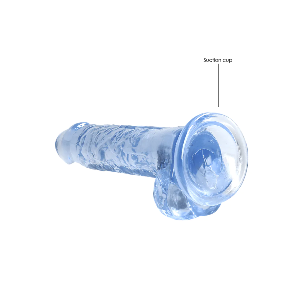 Фалоімітатор - Realrock Dildo 7" Blue Sex Aura Київ - фото 7