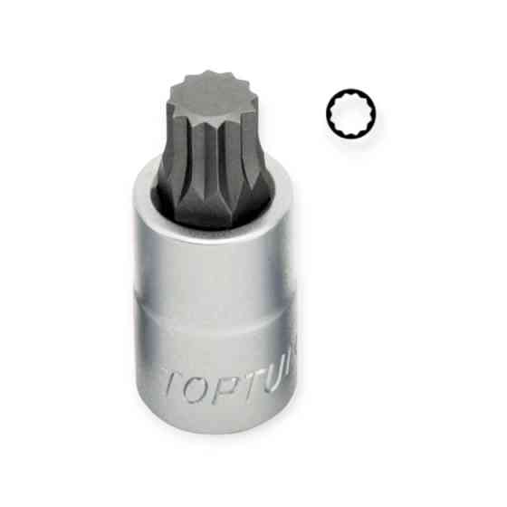 Головка - вставка SPLINE дванадцятипроменева 1/2" M12 х 55 мм Мукачево