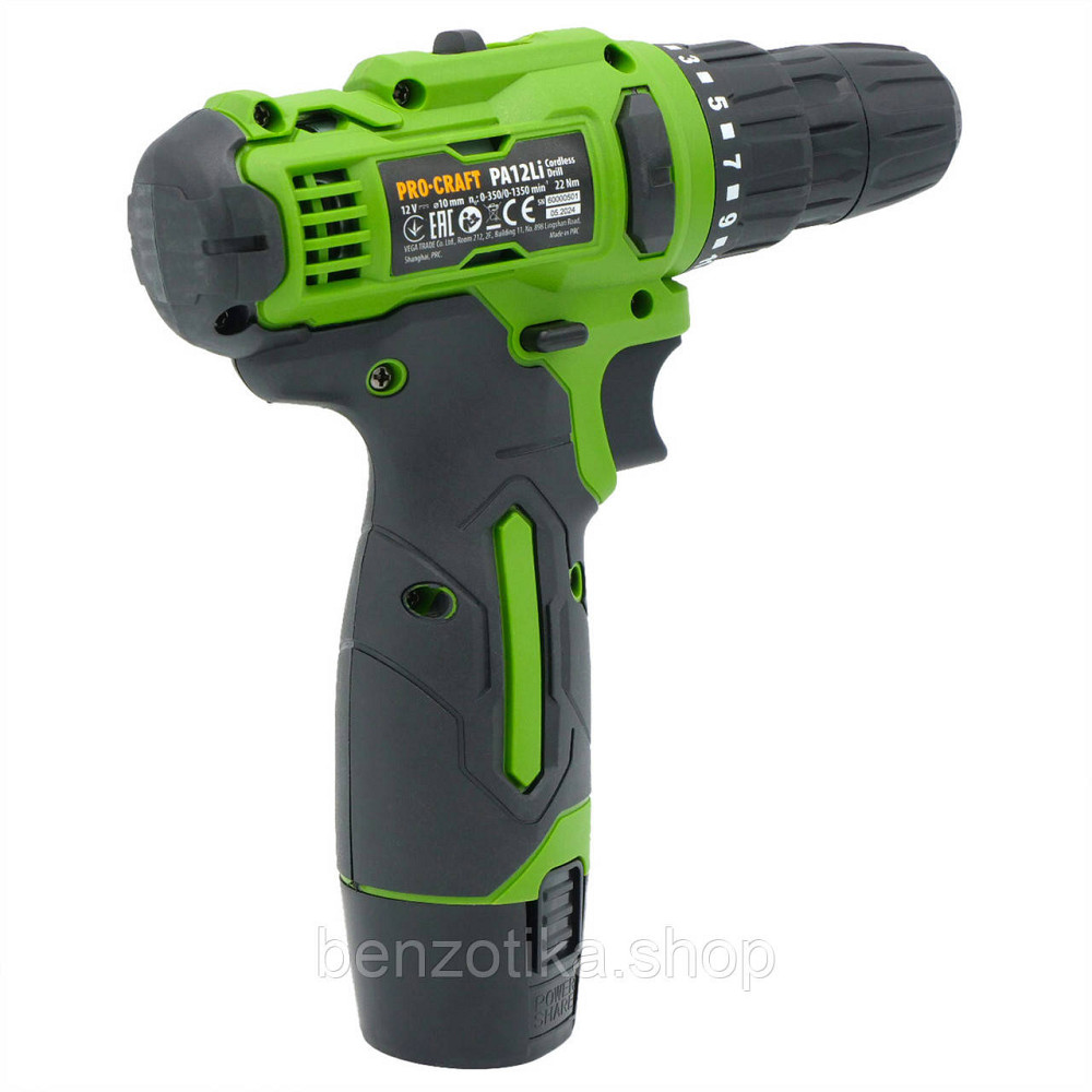 Шуруповерт Procraft PA12Li COMPACT Київ - фото 7