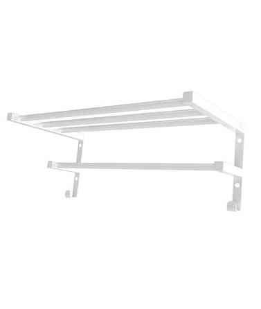 Полиця для рушників настінна HF Sheffield 520x256 white mat Київ