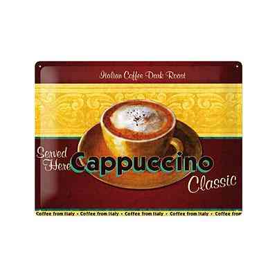 Табличка "Cappuccino" Nostalgic Art (20350) Рівне