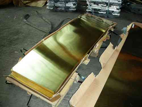 Аркуш латунний 0,8х700х1400 мм Київ