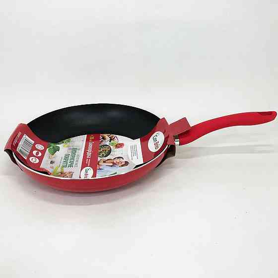 Сковорода для варіння Con Brio СВ-2814 28 см, Довговічні сковорідки, Легка у використанні сковорода MA-83 Івано-Франківськ