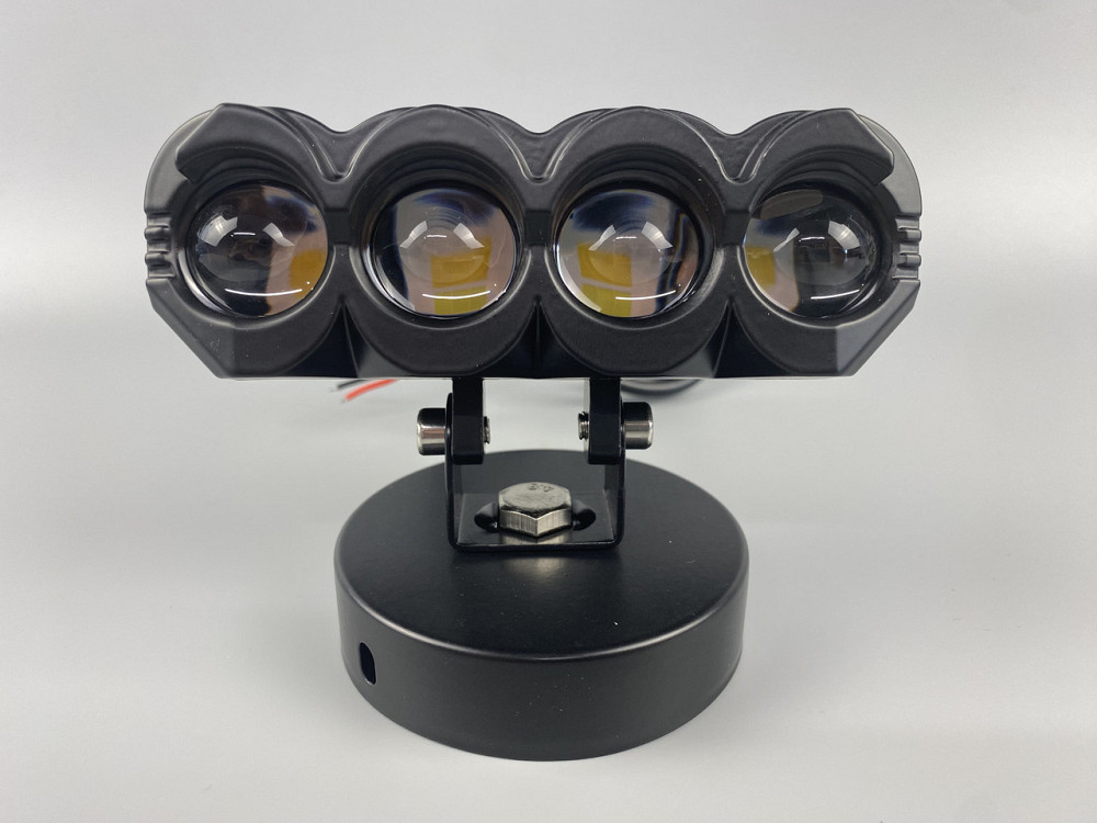 Фара для мотоцикла комбо-луч, LED фара світлодіодна додаткова 30W з чіткою світловою межею Мукачево - фото 9