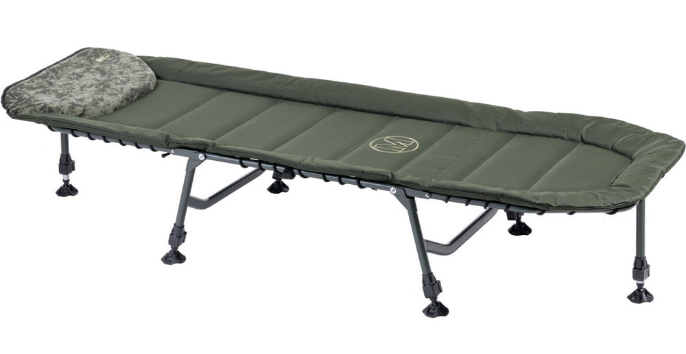 Складная Раскладушка с подушкой 6 ножек до 120 кг Mivardi 