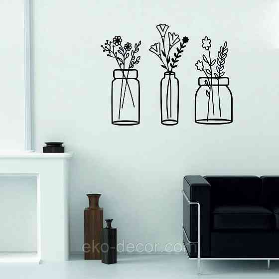 Декоративне настінне Панно «Квіти» Декор на стіну Київ