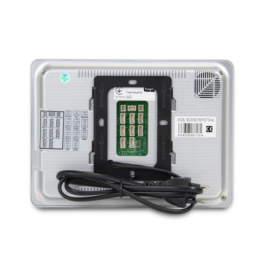 Wi-Fi відеодомофон 7" BCOM BD-760FHD/T Silver з підтримкою Tuya Smart Киев - изображение 2