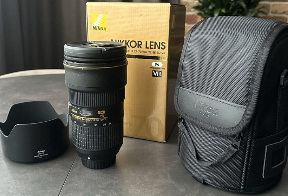 Обʼєктив Nikon Nikkor AF-S 24-70 mm f/2,8E ED VR Київ - фото 6