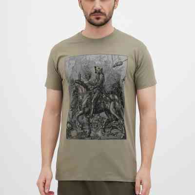 Футболка Sol's Imperial Knight Death and the Devil хакі XXL (11500268/394XXL) Винница
