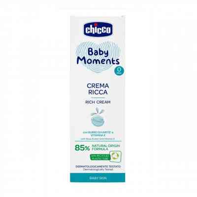 Дитячий крем Chicco поживний Baby Moments, 100 мл (10596.00) Вінниця