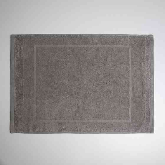 Рушник махровий для ніг Килимок GM Textile 50х70см 500г/м2 (Сірий) Суми