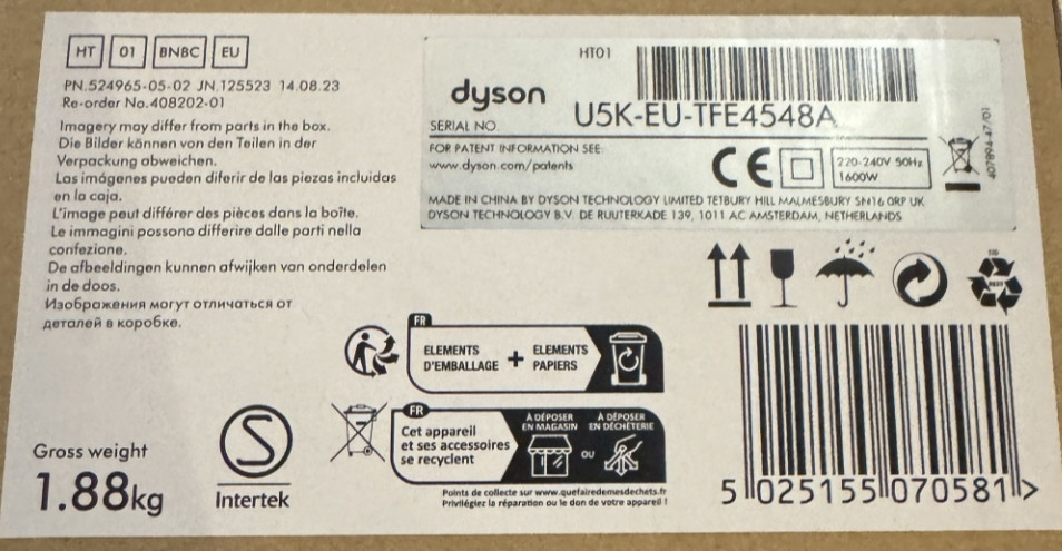 Выпрямитель волос Dyson Airstrait Фен. Киев - изображение 2