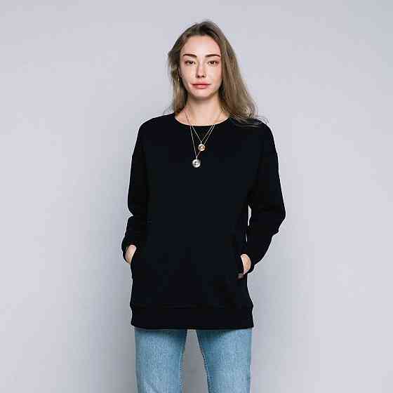 Свитшот для беременных и кормящих черный Киев