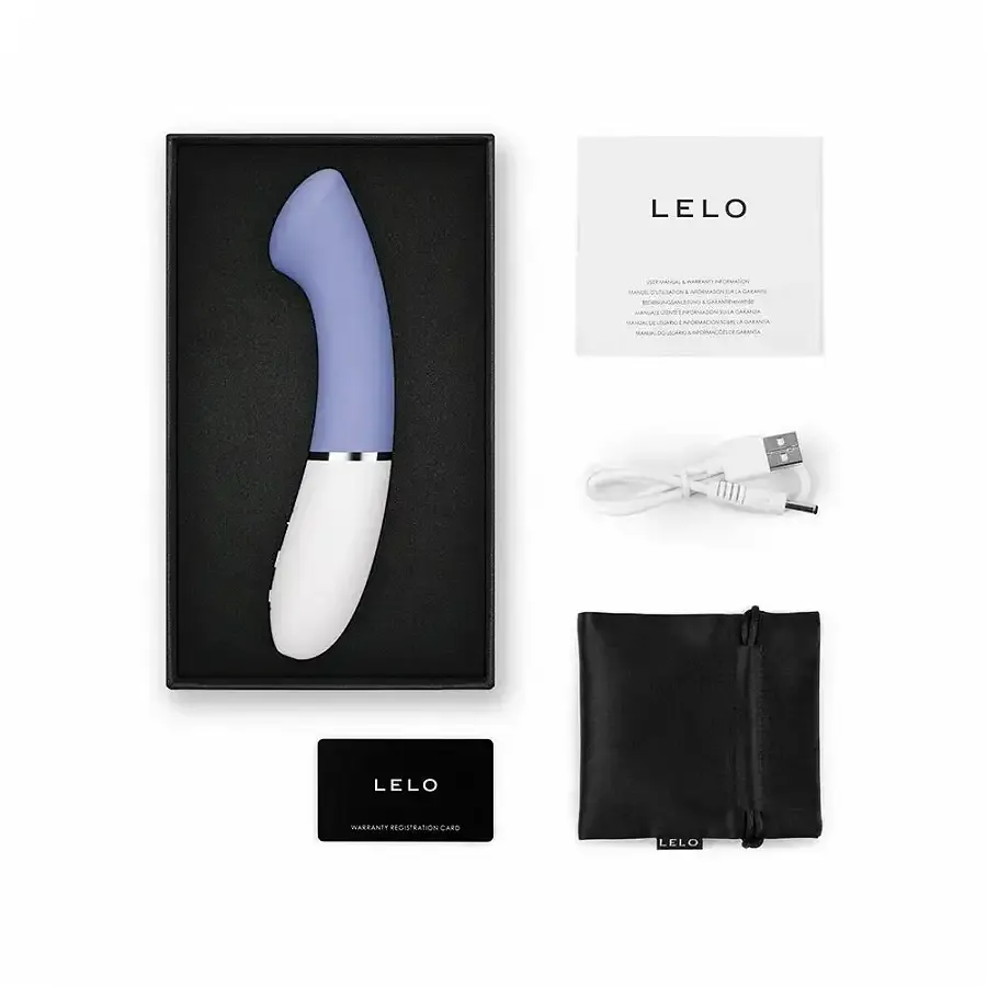 Вібратор точки G LELO GIGI 3 Powder Blue Львів - фото 2