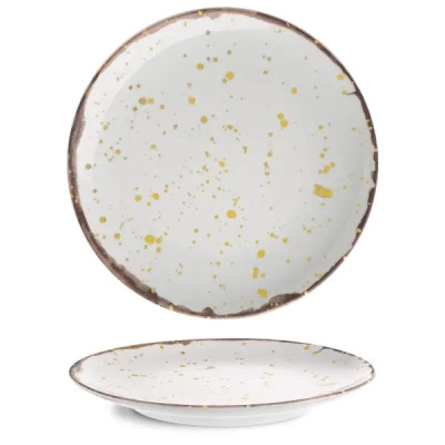 Тарілка G.Benedikt Isabelle кругла 21 см Coffee Moon (ISC2121-K0015) Вінниця - фото 1