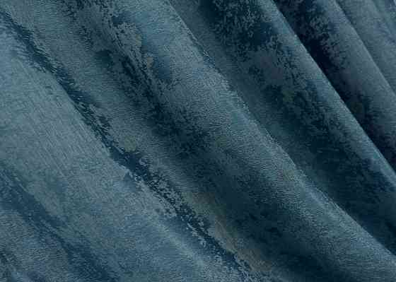 Комплект готовых штор VR-Textil Жаккард Sultan YL № 1546ш Лазурный 150х270 см 2 шт (33-0415) Киев