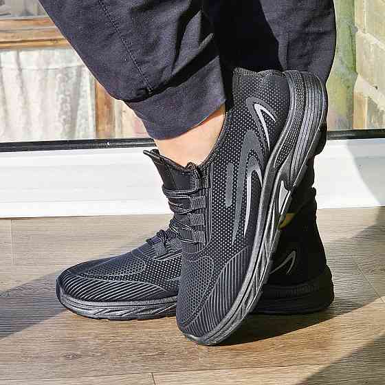 Кросівки Чоловічі Чорні Для бігу Бігові (розміри: 42,43,45) Дніпро