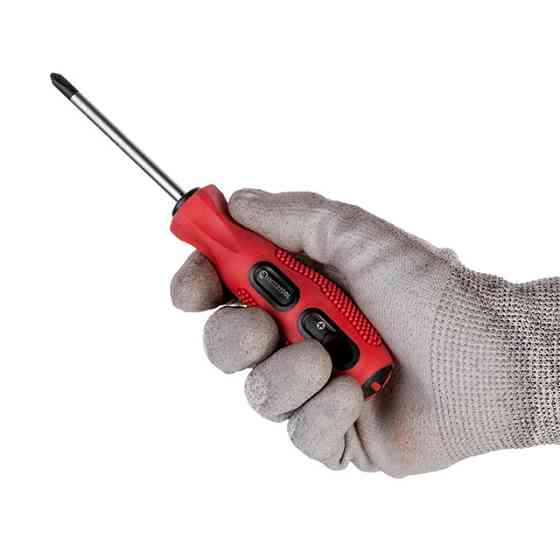 Викрутка хрестова, PH2×75 мм, Cr-V INTERTOOL VT-3152 Київ