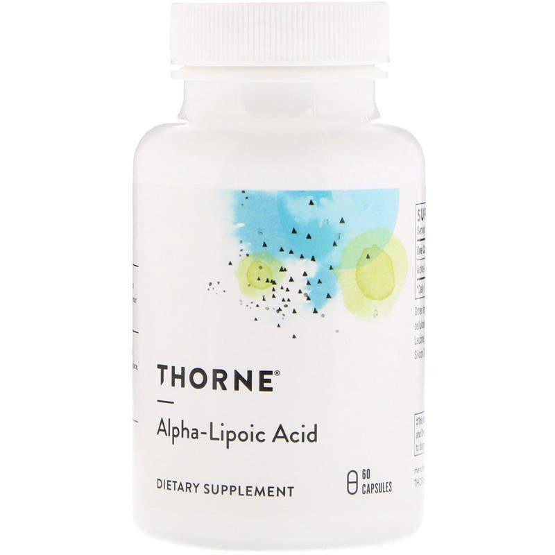 Альфа-ліпоєва кислота Thorne Alpha-Lipoic Acid 60 капсул Київ - фото 1