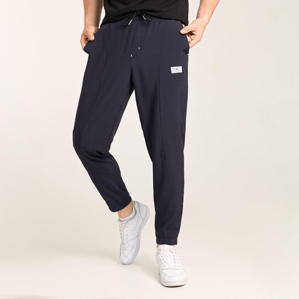 Мужские повседневные джоггеры. Темно-синие джоггеры летние с карманами Pobedov Savaya Киев - изображение 1