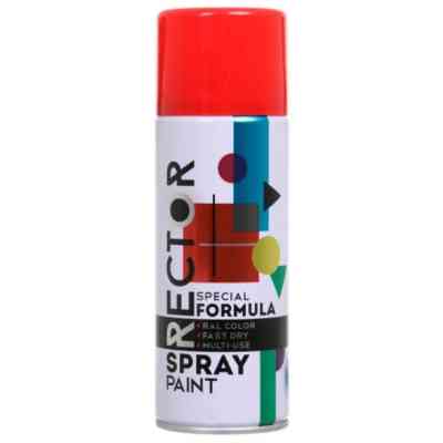 Аерозольна фарба для автомобіля RECTOR універсальна 3020 червоний, в аер. упаковці 400 мл (000013227) Вінниця