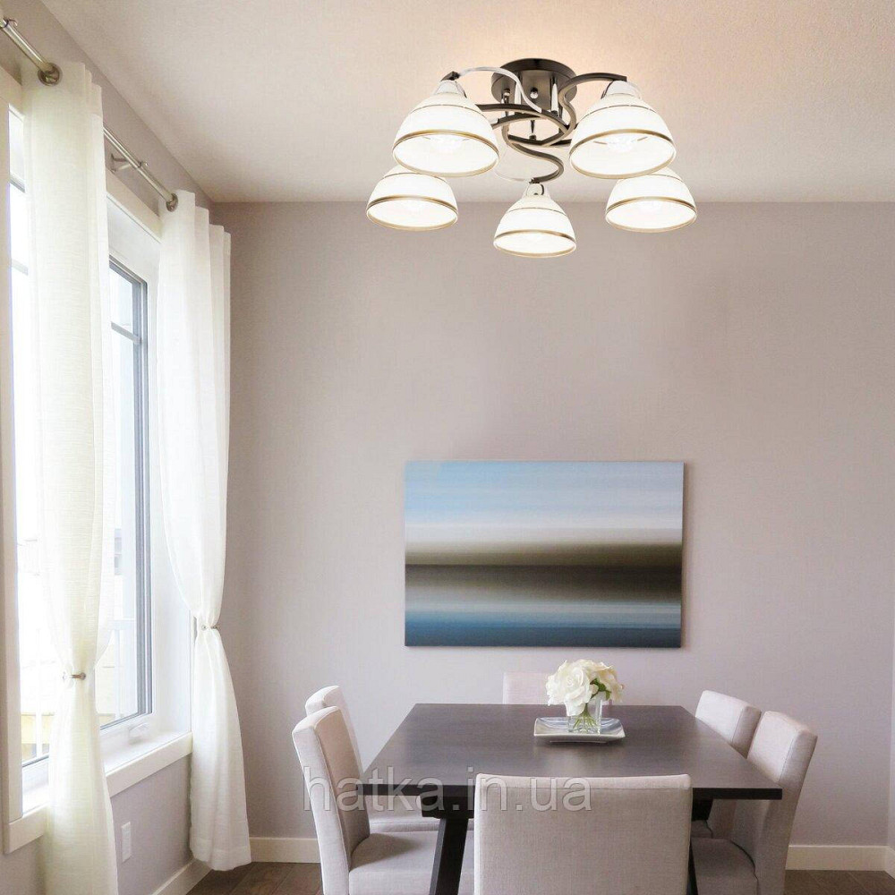 Люстра Sirius Л 8082/5 на 5 плафони Київ - фото 3