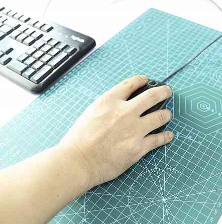 Коврик двусторонний А3 для ручной резки самовосстановительный Bigstren (19344) Нововолынск