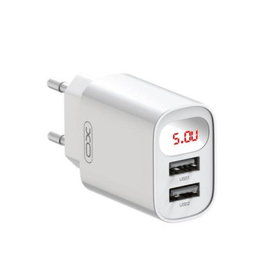 Зарядний пристрій XO L95 (2USB/2.4A) + USB - MicroUSB White (XO-L95-M) Вінниця - фото 5