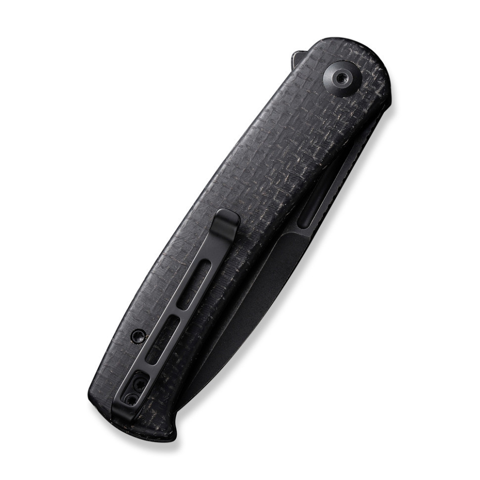 Ніж складаний туристичний Civivi Caetus Flipper, (8.8 см) Damascus / Carbon Fiber Київ - фото 5