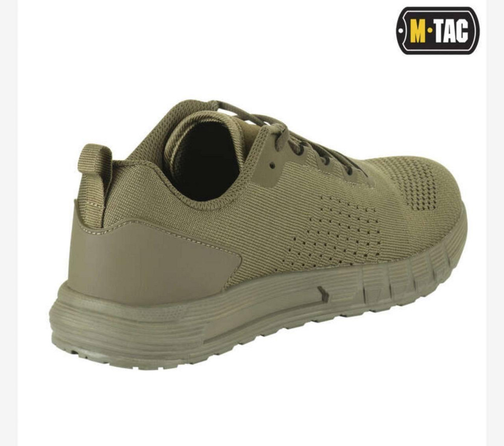 Мужские тактические кроссовки M-TAC Summer Sport масло – легкие военные летние армейские кроссовки для ВСУ Львов - изображение 9