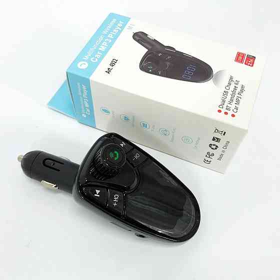 Адаптер в прикурювач для музики FM M1, Fm-модулятор хороший звук, FM-трансмітер з USB для автомобіля FT-68 Львів