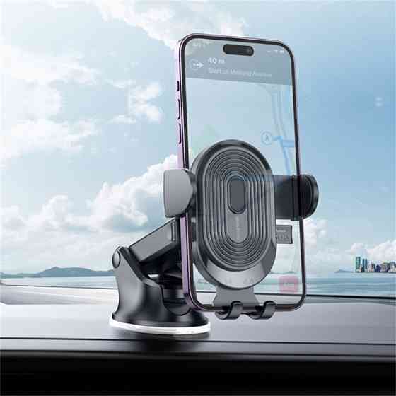 Автотримач для телефона BOROFONE BH85 Experience one-button car holder(center console) Київ