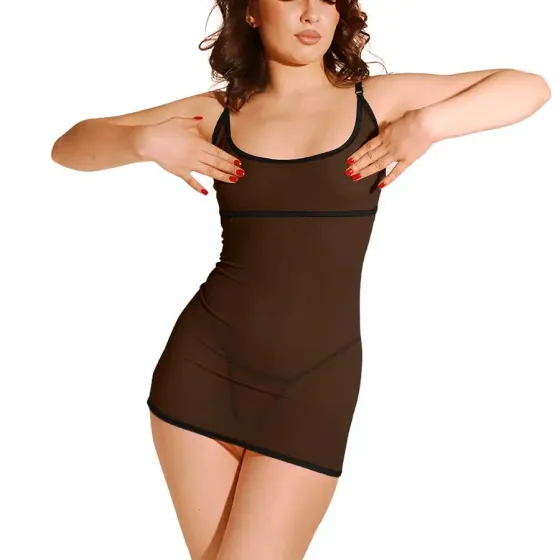 Сексуальна сукня із сітки Art of Sex- Sharlotte чорна XS-M Львів