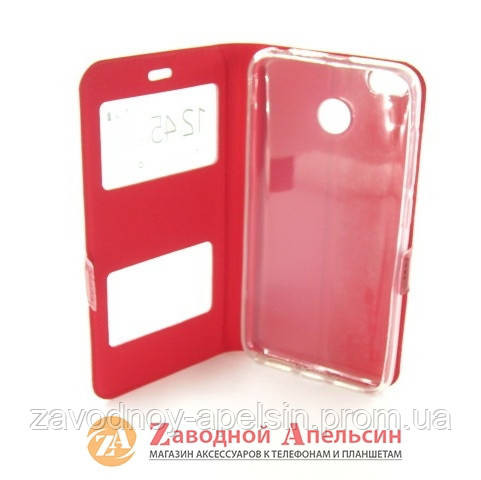 Чохол книжка Xiaomi Redmi 4X Smart Case red Одеса - фото 3
