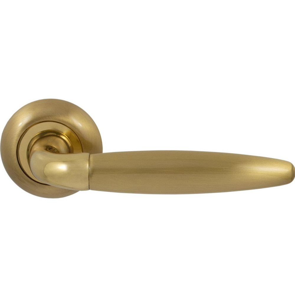 Ручка Fimet 193-231C F10 Sogno пол латунь/мат латунь R ф/з Киев - изображение 1