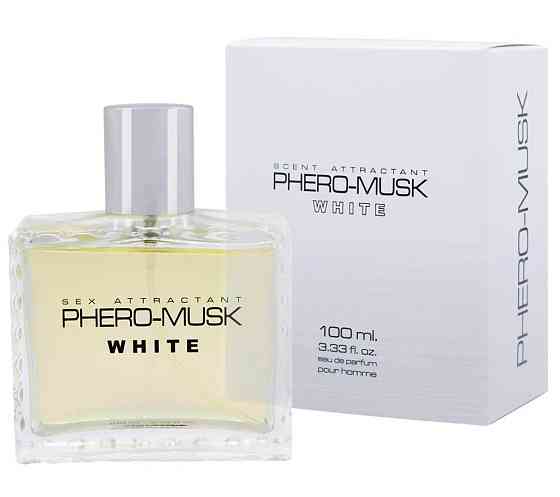 Духи з феромонами для чоловіків PHERO-MUSK WHITE, 100 ml Sex Aura Київ
