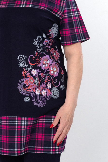 Комплект женский летний туника + трессы 