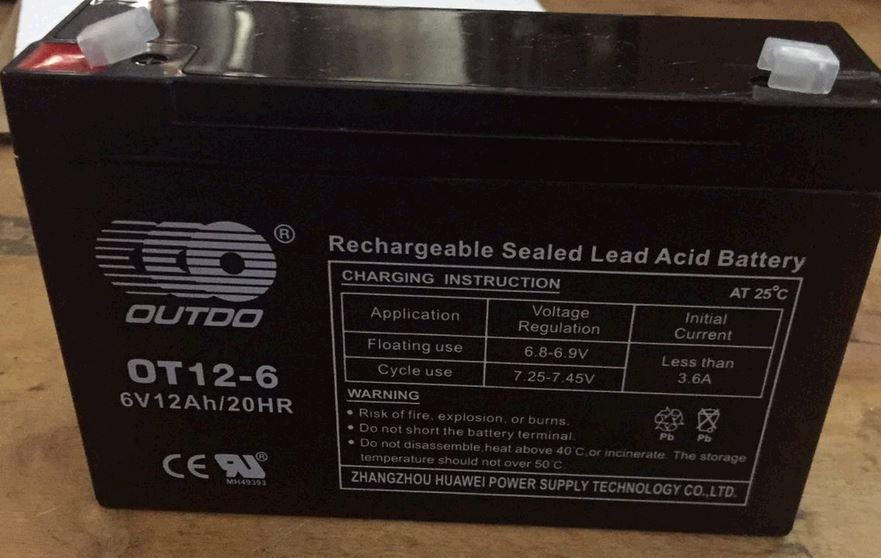 Аккумулятор 6V 12А AGM (151х51х100) Мукачево - изображение 1