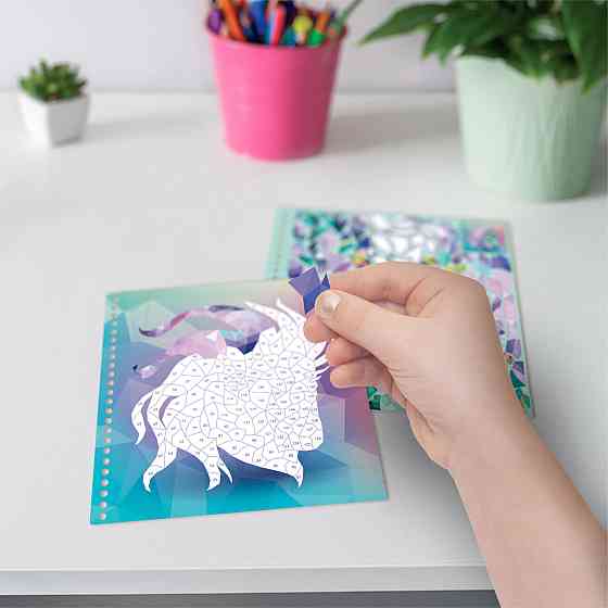 Набір для творчості – Скетчбук: Стикери за номерами Дніпро