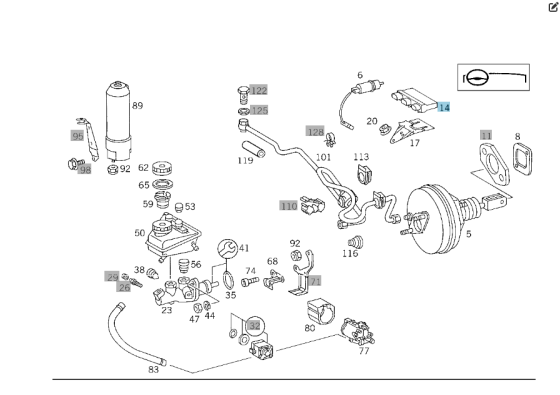 Mercedes-Benz  A0205451632 Блок керування BAS SL-Class R129 S-class W140 CL C140 Одесса