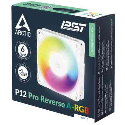 Кулер для корпуса Arctic P12PRO REV ARGB WHITE (ACFAN00325A) Винница