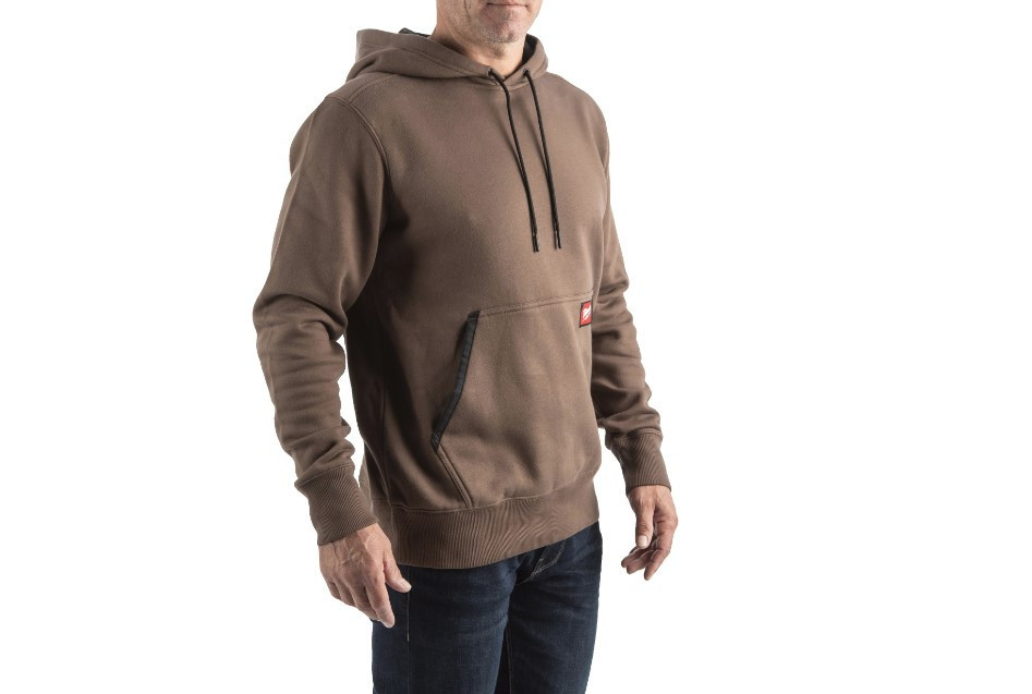 Толстовка WHMW MILWAUKEE, з капюшоном, коричнева, розмір XXL Одесса - изображение 2