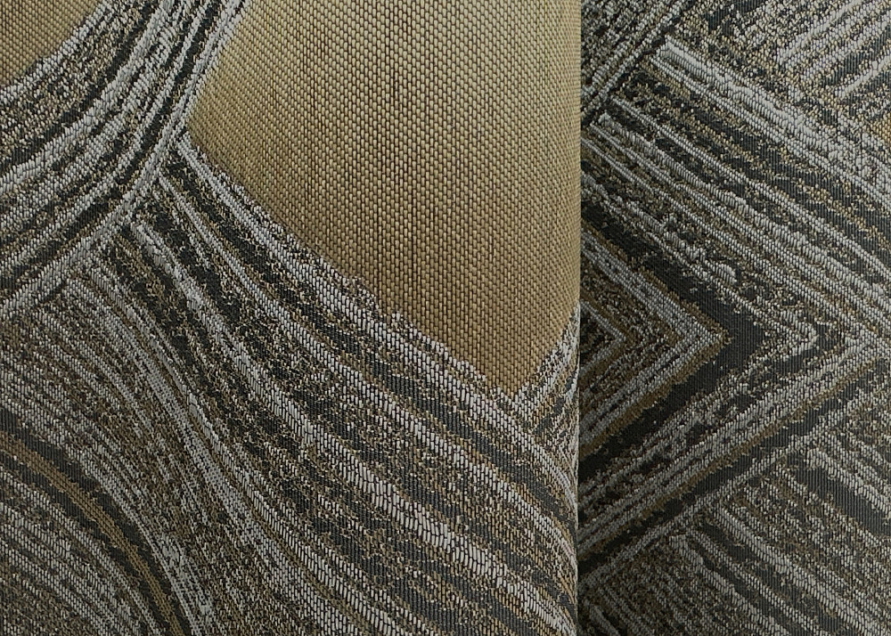 Комплект готовых штор VR-Textil Жаккард Mystery № 1622ш Капучино с золотистым 150х290 см 2 шт (33-0542) Киев - изображение 8