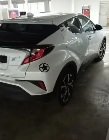 Наклейка Звезда черная Большая на авто. Київ