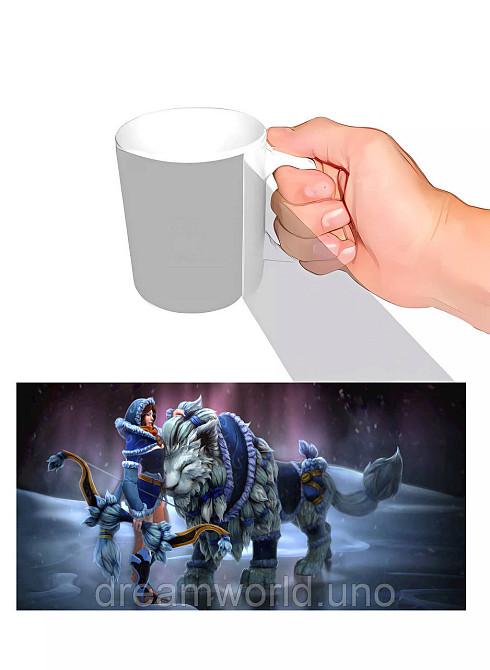 Чашка з принтом Dota 2 Харків - фото 1